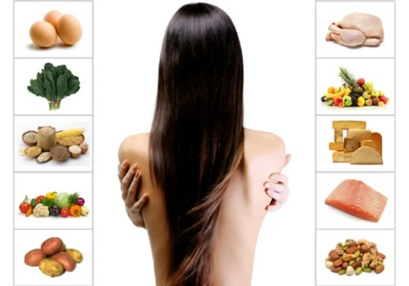 Cách xây dựng chế độ ăn uống khoa học để có mái tóc khỏe mạnh